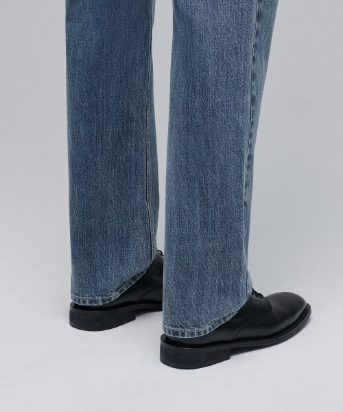 MUSINSA STANDARD（ムシンサスタンダード）の「CONE ストレートデニムパンツ [ライトインディゴ]（デニムパンツ・メンズ・その他・26/27/28）」の8枚目の写真