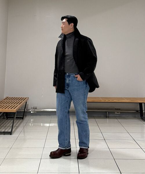 MUSINSA STANDARD（ムシンサスタンダード）の「CONE ストレートデニムパンツ [ライトインディゴ]（デニムパンツ・メンズ・その他・26/27/28）」の10枚目の写真