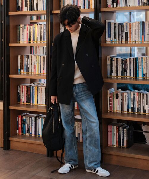 MUSINSA STANDARD（ムシンサスタンダード）の「CONE ストレートデニムパンツ [ライトインディゴ]（デニムパンツ・メンズ・その他・26/27/28）」の11枚目の写真