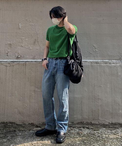 MUSINSA STANDARD（ムシンサスタンダード）の「CONE ストレートデニムパンツ [ライトインディゴ]（デニムパンツ・メンズ・その他・26/27/28）」の12枚目の写真