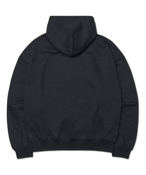 NOMANUAL(NOMANUAL)の「STAMPED LOGO HOODIE - BLACK(パーカー・レディース・その他・MEDIUM/LARGE/X-LARGE/SMALL)」の2枚目の写真