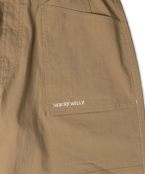 Wacky WiLLy(ワッキーウィリー)の「コットンパラシュートパンツ ベージュ(その他パンツ・レディース・その他・SMALL/MEDIUM/LARGE/X-LARGE)」の5枚目の写真