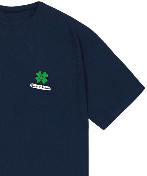 GRAVER（グレーバー）の「[ユニセックス]クローバーボード半袖Tシャツ_ネイビー（Tシャツ/カットソー・レディース・ネイビー・SMALL/MEDIUM/LARGE）」の4枚目の写真
