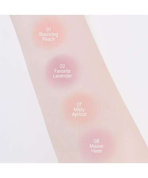 VDL（ブイディーエル）の「ＶＤＬ　チークステイン　ブラッシャー　ミニ（チーク・レディース・01 バウンシング　ピーチ/02 フェイバリット　ラベンダー/07 アプリコット　ヘイズ/08 モーブ　ヘイズ・FREE）」の7枚目の写真