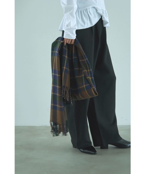 marjour(マージュール)の「CHECK STOLE MUFFLER(ストール/ショール・レディース・カーキ系/ブラウン・FREE)」の13枚目の写真