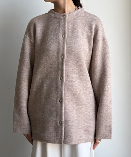 DouDou（ドゥドゥ）の「【WEB限定】ダブルフェイスニットショート