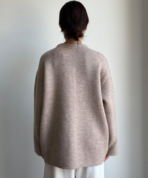 DouDou（ドゥドゥ）の「【WEB限定】ダブルフェイスニットショート