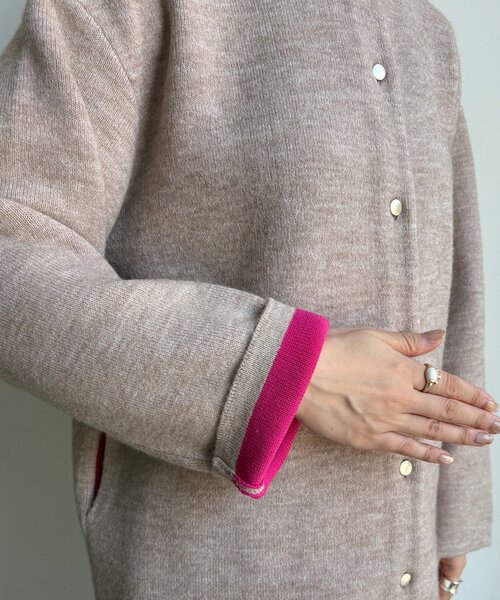 DouDou（ドゥドゥ）の「【WEB限定】ダブルフェイスニットショート