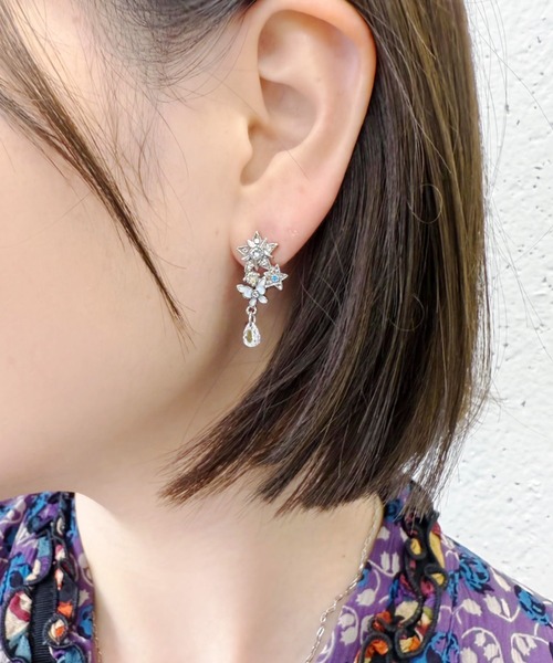 ANNA SUI(アナスイ)の「メタルスター ピアス(ピアス(両耳用)・レディース・パープル/ブルー・ONE SIZE)」の10枚目の写真