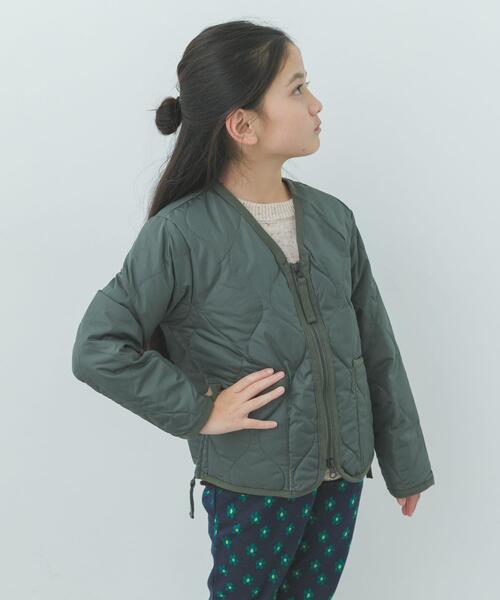 TAION(タイオン)の「TAION MILITARY ZIP DOWN JACKET(KIDS)(その他アウター・キッズ・ダークブラウン/オリーブ・150/140/130)」の21枚目の写真