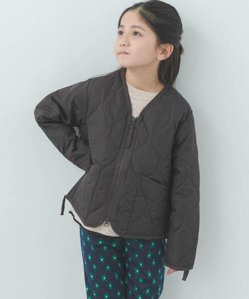 TAION(タイオン)の「TAION MILITARY ZIP DOWN JACKET(KIDS)(その他アウター・キッズ・ダークブラウン/オリーブ・150/140/130)」の16枚目の写真