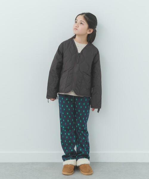 TAION(タイオン)の「TAION MILITARY ZIP DOWN JACKET(KIDS)(その他アウター・キッズ・ダークブラウン/オリーブ・150/140/130)」の14枚目の写真