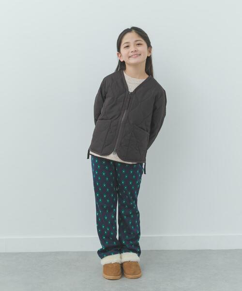TAION(タイオン)の「TAION MILITARY ZIP DOWN JACKET(KIDS)(その他アウター・キッズ・ダークブラウン/オリーブ・150/140/130)」の13枚目の写真