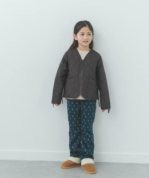 TAION(タイオン)の「TAION MILITARY ZIP DOWN JACKET(KIDS)(その他アウター・キッズ・ダークブラウン/オリーブ・150/140/130)」の12枚目の写真