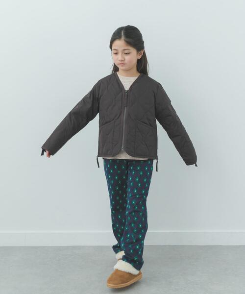 TAION(タイオン)の「TAION MILITARY ZIP DOWN JACKET(KIDS)(その他アウター・キッズ・ダークブラウン/オリーブ・150/140/130)」の11枚目の写真