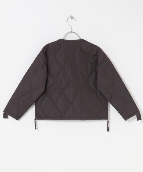 TAION(タイオン)の「TAION MILITARY ZIP DOWN JACKET(KIDS)(その他アウター・キッズ・ダークブラウン/オリーブ・150/140/130)」の7枚目の写真