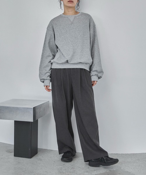 feepur（フェピュール）の「ウールライクダブルタックパンツ（その他パンツ・レディース・ブラウン/グレー・SMALL/MEDIUM/LARGE）」の19枚目の写真