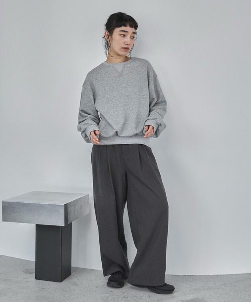 feepur（フェピュール）の「ウールライクダブルタックパンツ（その他パンツ・レディース・ブラウン/グレー・SMALL/MEDIUM/LARGE）」の20枚目の写真