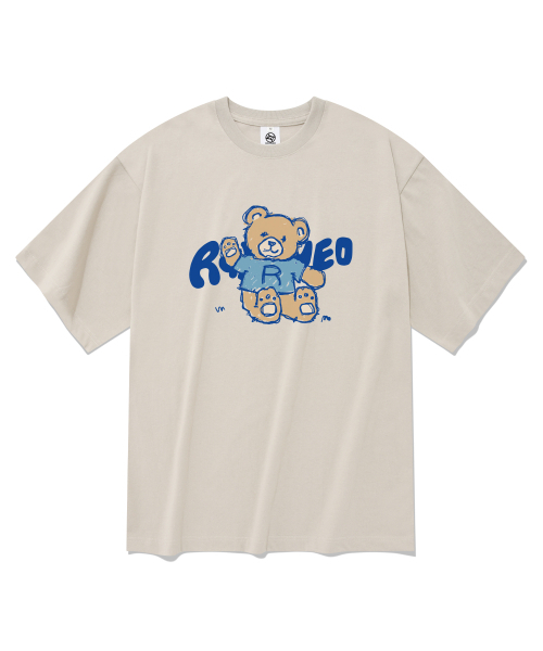 RADINEO(ラディネオ)の「ソフトベア半袖Tシャツベージュ(Tシャツ/カットソー・メンズ・その他・SMALL/MEDIUM/LARGE/X-LARGE)」の1枚目の写真