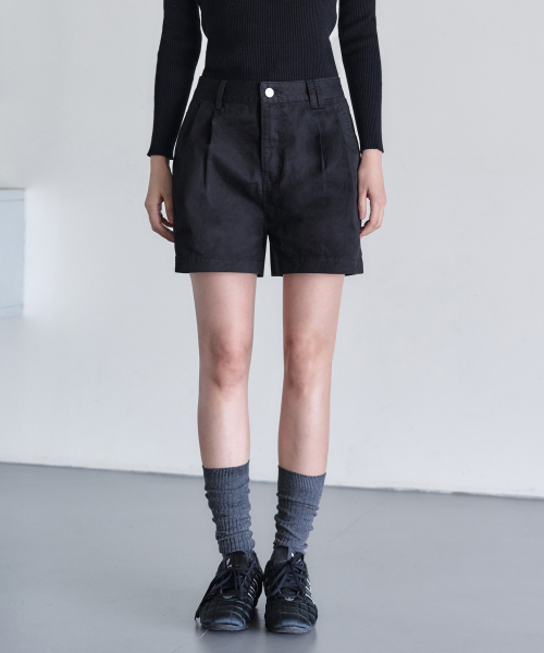 DECET WOMEN(デケット ウーマン)の「2プリーツショートパンツ DCWPT016ブラック(その他パンツ・レディース・その他・X-SMALL/SMALL/MEDIUM/LARGE)」の11枚目の写真