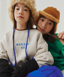 FRISE（フリゼ）の「ヘルロマンツーマン_オートミール_キッズ（スウェット）」