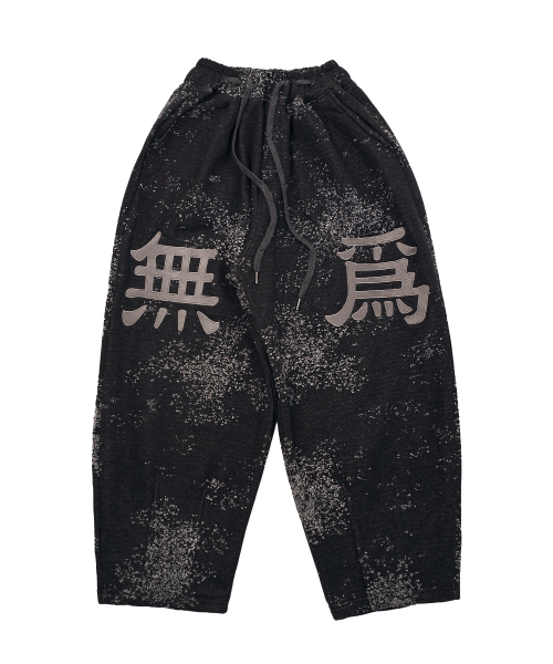 A NOTHING(アナッシング)の「FOG JACQUARD MU-WI SWEAT PANTS (Charcoal)(スウェットパンツ・レディース・その他・LARGE/MEDIUM)」の1枚目の写真