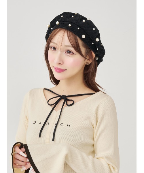 Darich（ダーリッチ）の「ウエストオープンリボンデザインニットミニ