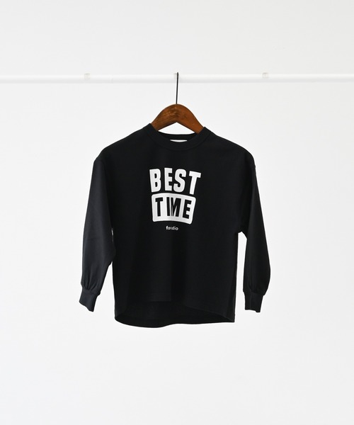FOV（フォブ）の「FOV/フォブ BEST TIME L/S Tシャツ（Tシャツ/カットソー・キッズ・ホワイト/ベージュ系その他/ブラック・S/M/L/XL）」の10枚目の写真