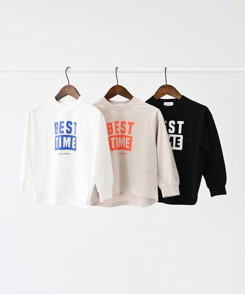 FOV（フォブ）の「FOV/フォブ BEST TIME L/S Tシャツ（Tシャツ/カットソー・キッズ・ホワイト/ベージュ系その他/ブラック・S/M/L/XL）」の15枚目の写真