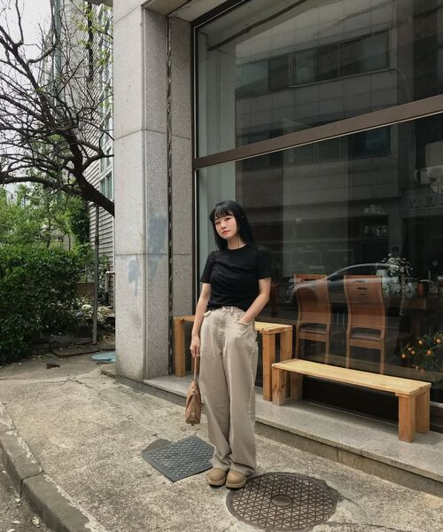 SOFT SEOUL（ソフトソウル）の「ダメージウォッシングデニムパンツ[ベージュ]（デニムパンツ・レディース・その他・MEDIUM/SMALL）」の10枚目の写真