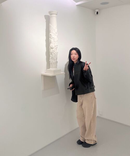 SOFT SEOUL（ソフトソウル）の「ダメージウォッシングデニムパンツ[ベージュ]（デニムパンツ・レディース・その他・MEDIUM/SMALL）」の11枚目の写真