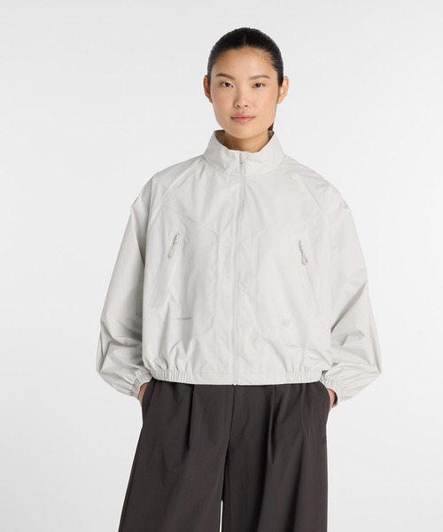 NB GREY スタンドカラージャケット（ナイロンジャケット）｜New