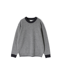 HORLISUN（ホーリーサン）の「Earnest Border Crewneck Knit Navy（ニット/セーター）」