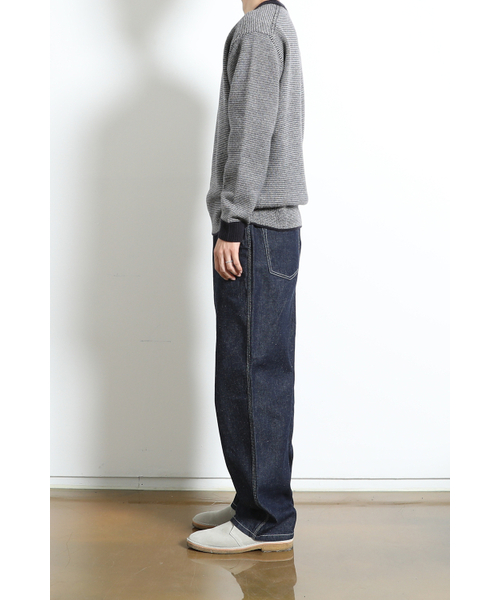 HORLISUN(ホーリーサン)の「Earnest Border Crewneck Knit Navy(ニット/セーター・メンズ・その他・MEDIUM/LARGE)」の12枚目の写真