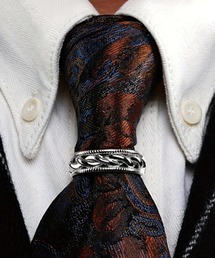 Fun & Daily | F&D : ツイストネクタイカフスリング(ネクタイピン)