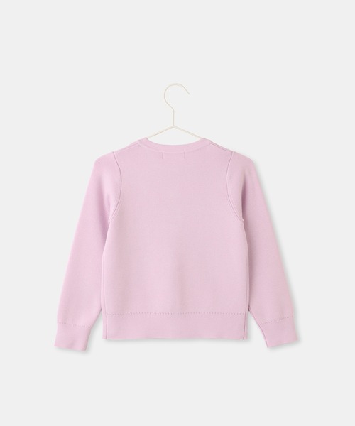 ROPE' PICNIC(ロペピクニック)の「【KIDS/キッズ】アソートボタンマシュマロニットカーディガン/イージーケア・リンクコーデ(カーディガン/ボレロ・キッズ・キナリ/ピンク系その他2/ブラック・130/140/150/120)」の11枚目の写真