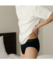 MEUNDER（ミーアンダー）の「[M] ウッドトライアングルパンティー ベーシック（ブリーフ）」