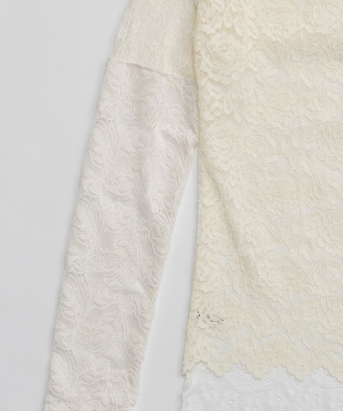 PRANK PROJECT（プランクプロジェクト）の「コラージュレーストップ / Collage Lace Top（その他トップス・レディース・ブラック/ホワイト・FREE）」の21枚目の写真