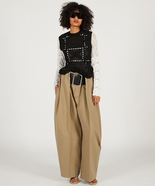 PRANK PROJECT（プランクプロジェクト）の「コラージュレーストップ / Collage Lace Top（その他トップス・レディース・ブラック/ホワイト・FREE）」の3枚目の写真