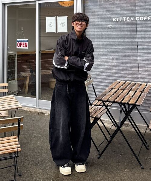 URBAN PLAYERS(アーバンプレイヤーズ)の「ジミーデュースポトラックジャケット(ブラック)(ナイロンジャケット・レディース・その他・MEDIUM/LARGE/X-LARGE)」の4枚目の写真