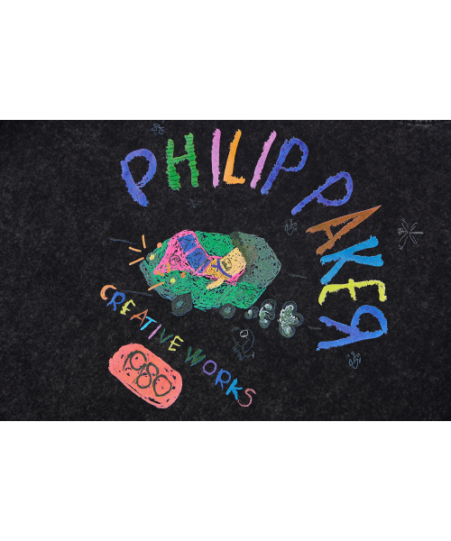 PHILIPPAKER（フィリップペイカー）の「ビエムシーミニバスクレヨン半袖Tシャツピグメントヴィンテージブラック（Tシャツ/カットソー・レディース・その他・MEDIUM/LARGE/X-LARGE）」の13枚目の写真