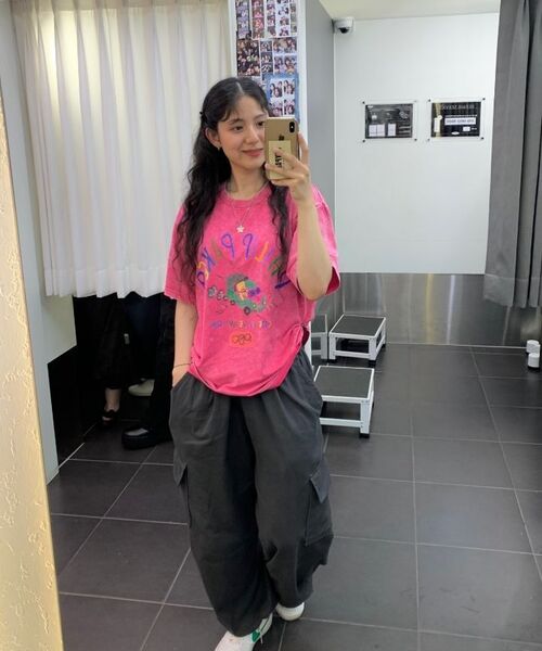 PHILIPPAKER（フィリップペイカー）の「ビエムシーミニバスクレヨン半袖Tシャツピグメントヴィンテージブラック（Tシャツ/カットソー・レディース・その他・MEDIUM/LARGE/X-LARGE）」の7枚目の写真