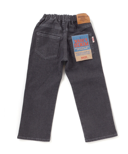 WASK（ワスク）の「アウトポケットストレッチデニムパンツ（デニムパンツ・キッズ・ブラック/ネイビー・140cm/130cm/150cm/160cm）」の9枚目の写真