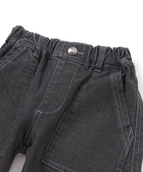 WASK（ワスク）の「アウトポケットストレッチデニムパンツ（デニムパンツ・キッズ・ブラック/ネイビー・140cm/130cm/150cm/160cm）」の10枚目の写真