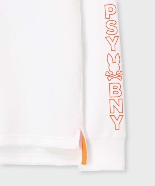 Psycho Bunny（サイコバニー）の「[GOLF]アームロゴ ポケットバニーモックネックTシャツ（Tシャツ/カットソー・メンズ・ライトグレー/ホワイト/ブラック・MEDIUM/X-LARGE/LARGE）」の8枚目の写真