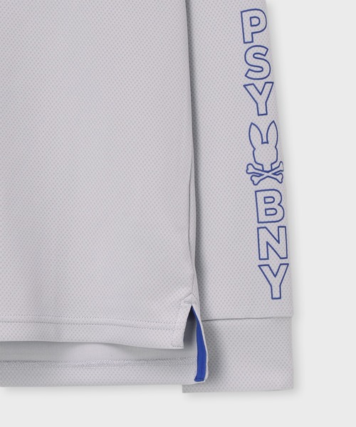 Psycho Bunny（サイコバニー）の「[GOLF]アームロゴ ポケットバニーモックネックTシャツ（Tシャツ/カットソー・メンズ・ライトグレー/ホワイト/ブラック・MEDIUM/X-LARGE/LARGE）」の20枚目の写真