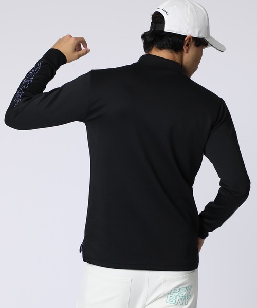 Psycho Bunny（サイコバニー）の「[GOLF]アームロゴ ポケットバニーモックネックTシャツ（Tシャツ/カットソー・メンズ・ライトグレー/ホワイト/ブラック・MEDIUM/X-LARGE/LARGE）」の10枚目の写真
