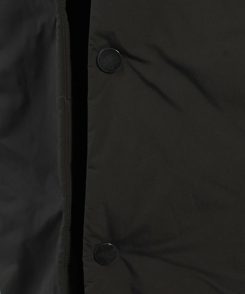 BAYFLOW（ベイフロー）の「ＮＹオーバーコート（ステンカラーコート・メンズ・ブラック/ブラウン・LARGE/MEDIUM）」の7枚目の写真