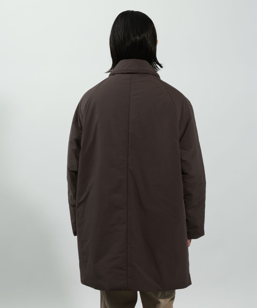 BAYFLOW（ベイフロー）の「ＮＹオーバーコート（ステンカラーコート・メンズ・ブラック/ブラウン・LARGE/MEDIUM）」の15枚目の写真