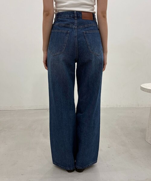 CAPRICIEUX LE'MAGE（カプリシューレマージュ）の「【低身長サイズあり/セットアップ対応】スリットポケットストレートデニム（デニムパンツ・レディース・ブルー系その他/ブルー・PS/38/36）」の17枚目の写真